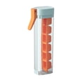 thumbnail image 1 of Matsuzay Bandejas de hielo Molde para refrigerador de 6 rejillas para hacer hielo simple Molde para cubitos de hielo para refrigerador de 6 Organizadores de utensilios de cocina A, 1 of 2