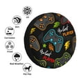 thumbnail image 4 of Kdxio Spare Tire Cover for RV Trailer, Waterproof Wheel Cover,Camper Spare Tire Cover Fit for Rv SUV Truck Travel Trailer 16 inch-Play Game3, 4 of 8