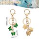 thumbnail image 2 of Llave de mariposa Uxcell, llavero esmaltado, colgante de mariposa, accesorios para bolso de mano, color verde, 2 of 7