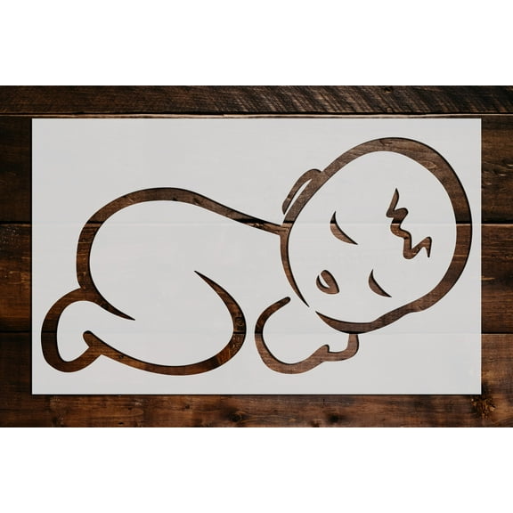 Baby Stencil - Art and Wall Stencil (6"x5")
