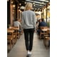 thumbnail image 3 of Set Mujer Sudadera Estampada y Pants Casual Cálido, 3 of 5