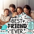thumbnail image 5 of Best Friend Blanket Friendship Gifts for Women Girls,Work Bestie Stuff Soul Sister Throw Blankets,Unique Friend Birthday Gifts Ideas for Teens Her BFF 50" X 40", 5 of 7