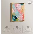 thumbnail image 2 of Pastel Layers Canvas Pastel Wall Art by Art Remedy, Gold Frame, 24" x 36", 2 of 7