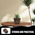 thumbnail image 4 of WEUVEB Barrel Planters Outdoor Wood Flower Pots Coffee Classic Appearance 1Set, 4 of 6