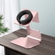 thumbnail image 1 of Soporte Del Cargador Soporte de carga, soporte para reloj, bobina de tarjeta de silicona para Apple Watch Series (oro rosa), 1 of 9