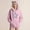 Pink, variant on Olyvenn Oversized Cat Ears Hoodies for Women Trendy Casual Pullover Sweatshirt Loose Long Sleeve Star Print Cute Graphic Tunic Tops Army Green M