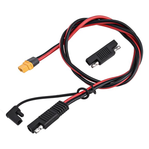 Premium SAE to for XT60 Hookup Wire 12AWG Extension Cord for Solar Panels