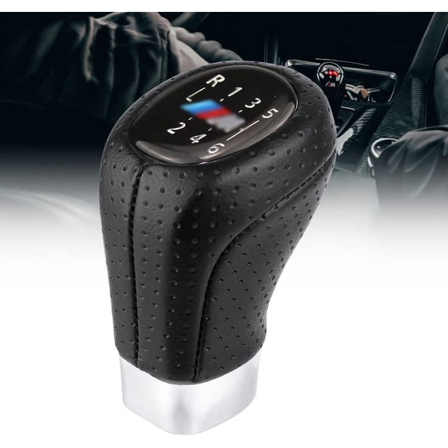 Perilla de cambio de 6 velocidades para BMW E34 E36 E38 E39 E46 E53 E60 E61 E63 E64 E83 E90 E91 E92 E93 Palanca de cambios de balonmano Palanca de cambios de balonmano
