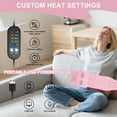 thumbnail image 6 of Cuddly USB Heated Cat Pillow with Warm Compress for Soothing Comfort and Relaxation at Home or Gentle Heat, 6 of 8