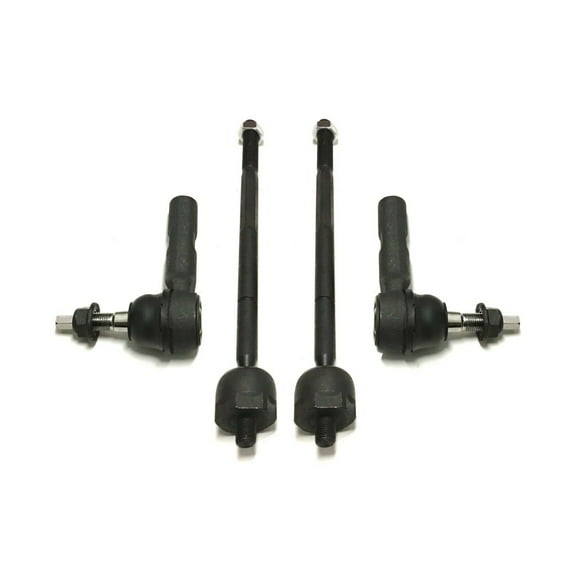 4 Piece Front Tie Rod Ends Inner & Outer Kit Left Right Side Compatible with 2WD Modes Fits select: 2000-2004 DODGE DAKOTA, 2000-2003 DODGE DURANGO