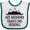 White and Green, variant on Inktastic Hiker Mommy Takes Me Hiking Boys or Girls Baby Bib