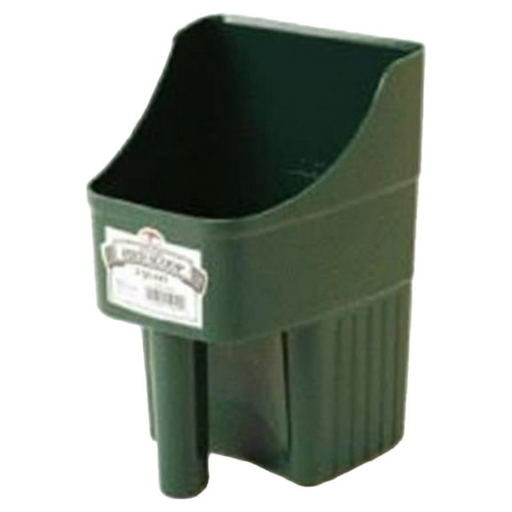 Miller Little Giant Enclosed Plastic Feed Scoop Green, 1 Count