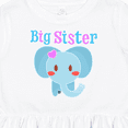 thumbnail image 4 of Inktastic Big Sister Elephant Girls Toddler Dress, 4 of 5