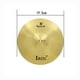 thumbnail image 4 of Hi-Hat Crash Cymbal de Aleación de Latón de 18 Pulgadas para - Color Dorado , 8 pulgadas, 4 of 8