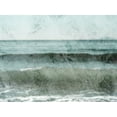 thumbnail image 2 of Prime, Marcus 24x19 Gold Ornate Wood Framed with Double Matting Museum Art Print Titled - Distressed Ocean 1, 2 of 4