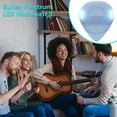 thumbnail image 3 of LAICAIW LED Light Up Guitar Pick LED Luminous Guitar Picks Guitar Accessory Acoustic Folk Guitar Plectrum glowing guitar plectrum for Party, Concerts, Bars, Guitar Practice, Music Festivals, 3 of 7