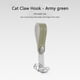thumbnail image 5 of Gancho Para Acampar Gancho portátil para acampar Gancho de garra de gato creativo Accesorios para acampar (Verde militar), 5 of 9