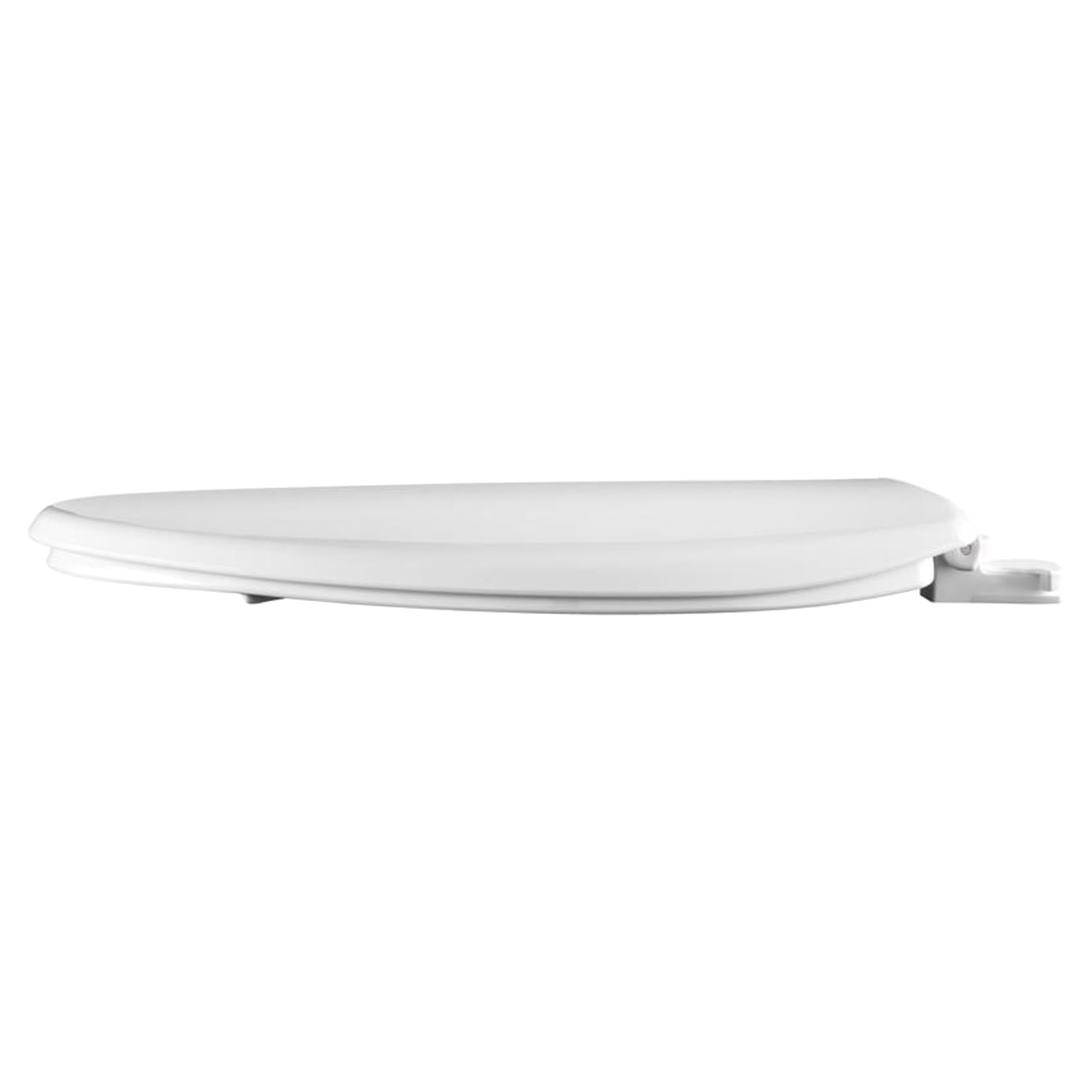 Mayfair by Bemis Elongated White Plastic Toilet Seat