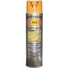 Rust-Oleum V2345838 V2300 System Inverted Marking Paint Aerosol, Caution Yellow, Lot of 6