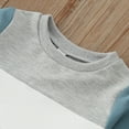 thumbnail image 6 of Utlike Toddler Boys Clothing Sets Long Sleeve Patchwork Colour T Shirt Pullover Tops Pants Kids Outfits Boys Matching Sets Size 3 Years-4 Years, 6 of 7