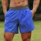 thumbnail image 1 of Pantalones cortos deportivos para hombre cintura elástica bolsillo para toalla lazo para correr baloncesto gimnasio atlético ajuste holgado pantalones cortos casuales de secado rápido, 1 of 7