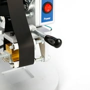 Fichiouy Manual Hot Foil Stamping Machine 1-3 Row Ribbon Coding Batch Date Code Printer