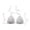 White, variant on Womens Bikini Top X Back Self Tie Supportive Bathing Suit Top Minimalist Swimwear Swim Top Only