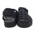 thumbnail image 3 of Mephisto Mens Sam Fisherman Sport Sandal Black Leather Size 7 M Soft-Air Tech, 3 of 6