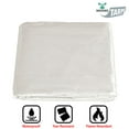 thumbnail image 3 of Moose Supply 20' x 30', 12 Mil PVC Vinyl Heavy Duty Waterproof Tarp Covers, White, 3 of 7
