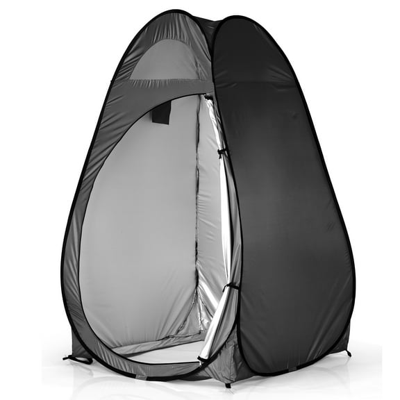 Pop Up Shower Tent, Instant Privacy Dressing Changing & Toilet Tent, 74’’ Portable Outdoor Shelter for Camping Hiking Fishing Picnic Beach with Carry Bag