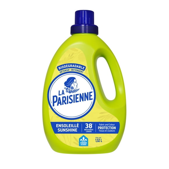 La Parisienne Ensoleillé Détergent à Lessive Liquide Ensoleillé, 38 Brassées