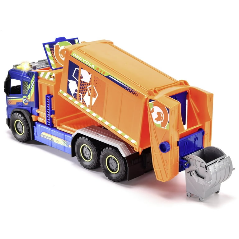 Dickie Volvo járműszállító kamion buldózerrel - Gyerekajándék