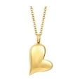 thumbnail image 2 of 2 Collares De Cremación, Corazón De Amor, Acero Al Carbono, Contenedor De Joyería Dorado Sunnimix  Collar China, 2 of 8