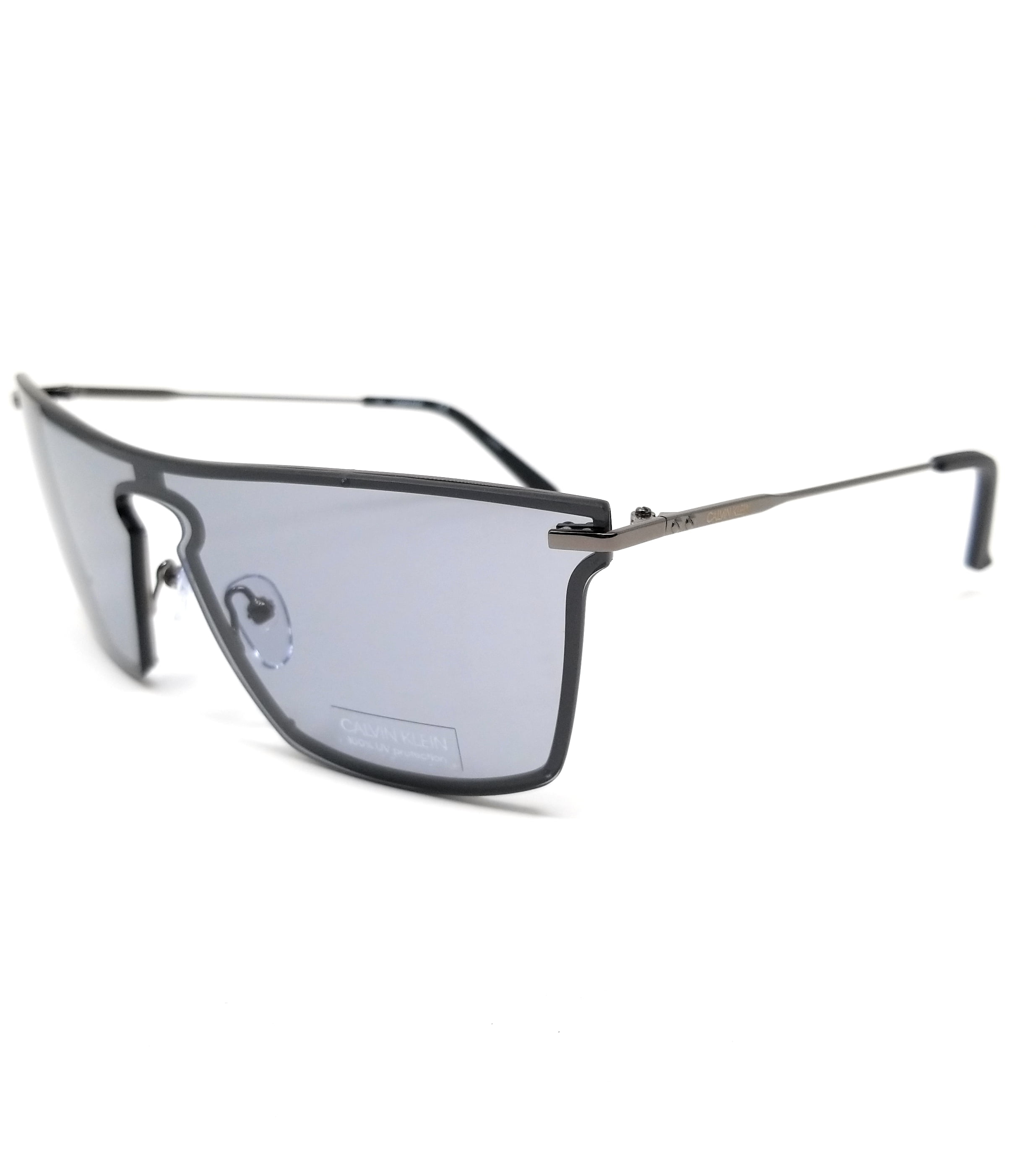 CALVIN KLEIN Sunglasses CK18114S 070 Smoke Shield Men's 64x17x140 -  