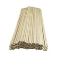 thumbnail image 4 of 50 Pieces Unfinished Wood Sticks Long Dowel Strips DIY Accessories Wooden Square Dowel Rod for Crafts Models Making Supplies 400x3x3mm, 4 of 10