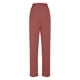 thumbnail image 4 of Pantalones informales de lino para mujer - Cintura alta elástica con bolsillos, 4 of 6