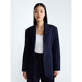 thumbnail image 2 of Devil Wears Prada Scoop Collection Women's and Women’s Plus Single Breasted Blazer, Sizes XS-4X, 2 of 5