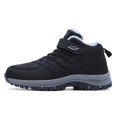 thumbnail image 4 of Zapatos de invierno acolchados de algodón, zapatos de papá con forro polar cálido para hombres, botas de nieve para exteriores del noreste de caña alta, zapatos de suela gruesa para personas de, 4 of 4