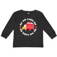 thumbnail image 3 of Inktastic My Gigi Loves Me Valentine Truck Boys or Girls Long Sleeve Toddler T-Shirt, 3 of 5