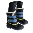 thumbnail image 5 of LYHao Winter Kids Boots Insulated Warm Fleece Lined Non Slip Outdoor Shoes For Girls And Boys Toddler Children ,Girls Boots Sizes 5 Blue(8-12 Months), 5 of 6