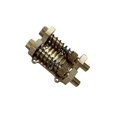 thumbnail image 2 of tamizeot Brass Tremolo Stabilizer Tremsetter for Bridge Instrument Musical Parts Accs double, 2 of 6
