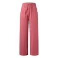 thumbnail image 4 of Women Pants Bell Bottoms Multi Colored Slim Trousers Ladies Work Leggings, 4 of 5