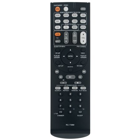 Vinabty RC-738M Replaced Remote Control Fit For Onkyo AV Receiver HT-RC160 HT-S7200 TX-SR607 TXSR607B