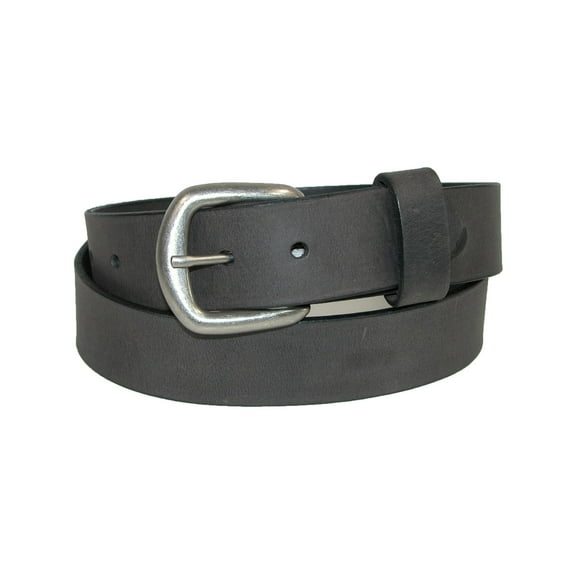 Men's Big & Tall Oil Tanned Pull Up Leather Removable Buckle Belt