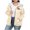 Khaki fleece lined hoodie, variant on CFLVAEK Yes I'm Still Cold Hoodie Jackets for Women Winter Warm Sherpa Fleece Lined Hoodies with Pockets Plus Size Zip Up Long Sleeve Hooded Sweatshirts Black XXXL