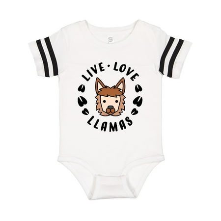 

Inktastic Life Love Llamas Gift Baby Boy or Baby Girl Bodysuit
