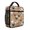 Rooster and Note Brown Pattern, variant on Rooster and Note Brown Pattern Mini Insulated Lunch Bag, Outdoor Picnic Cooler with Side Mesh Pocket & Adjustable Handle, Leakproof Lining Gifts for Work School Outdoor