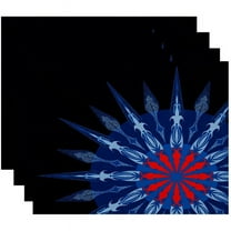 Simply Daisy 18" x 14" Sailor's Delight Geometric Print Placemat