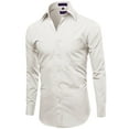 thumbnail image 2 of FashionOutfit Men's Regular Fit Dress Shirt, 2 of 5