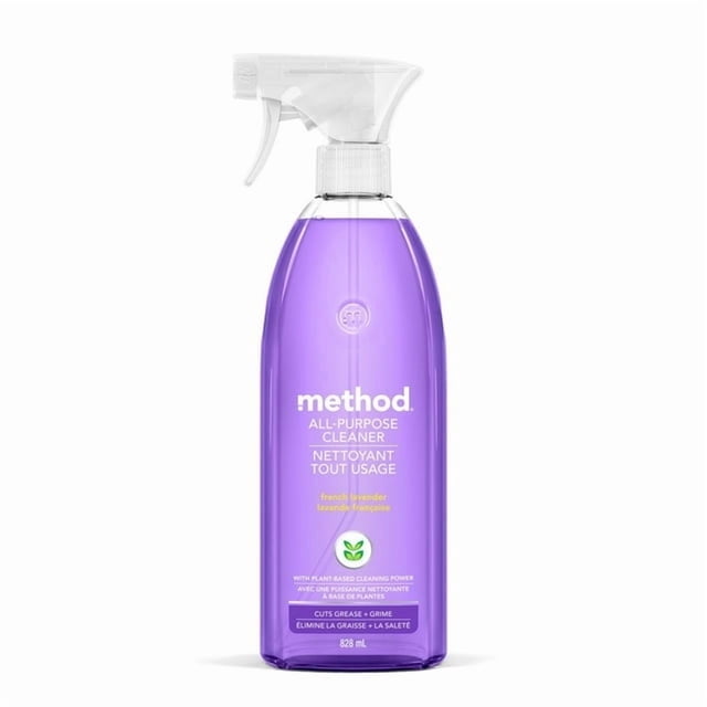 Method All-Purpose Cleaner, Natural Cleaner, French Lavender, 828 ml